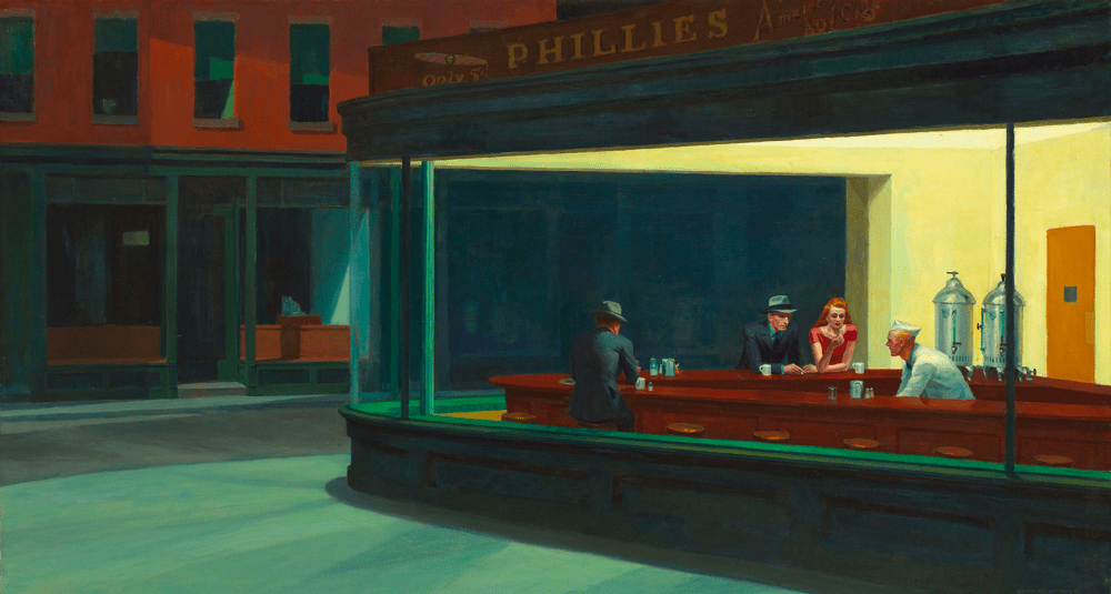 alea-quiz-a-quel-mouvement-artistique-appartient-l-oeuvre-nighthawks-d-edward-hopper